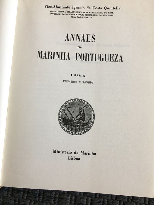 Annaes da Marinha Portuguesa - Costa Quintella