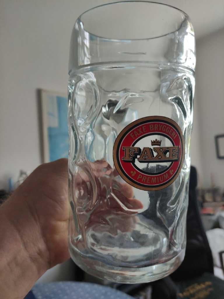 Kufel do piwa Faxe 1l