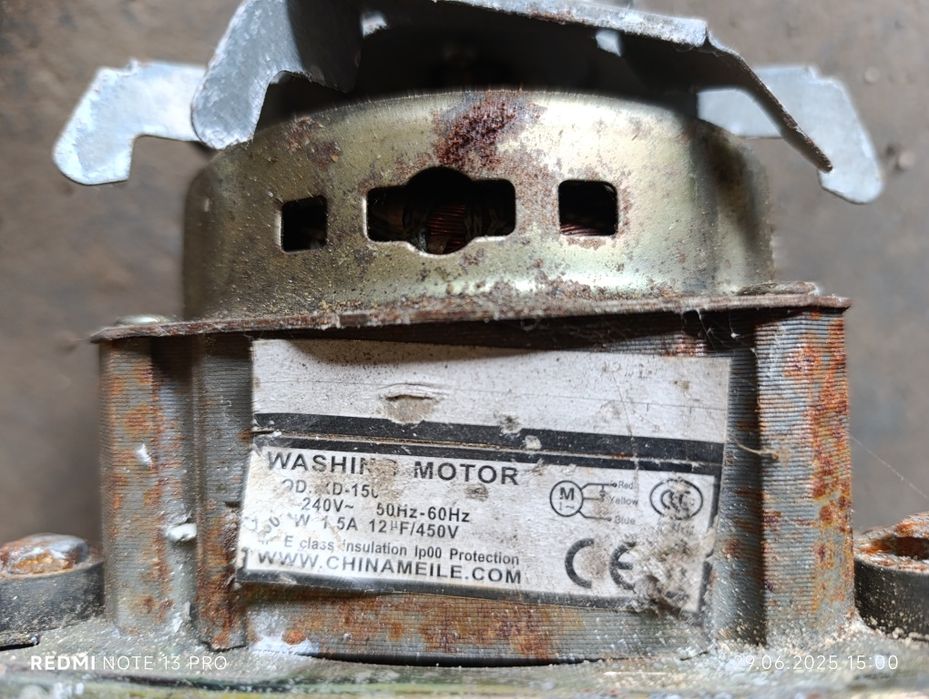 Двигуни до пральних машин напівавтоматів, XD-180 та ХD-150