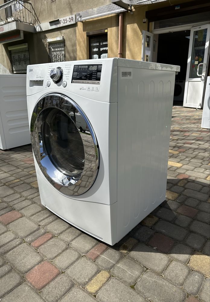 Сушильна машина з Європи! LG eco Hybrid 8 кг. А++ Теловий насос/RC8055