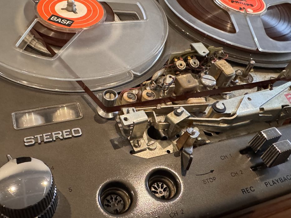 Magnetofon szpulowy Tandberg series 12 uszkodzony