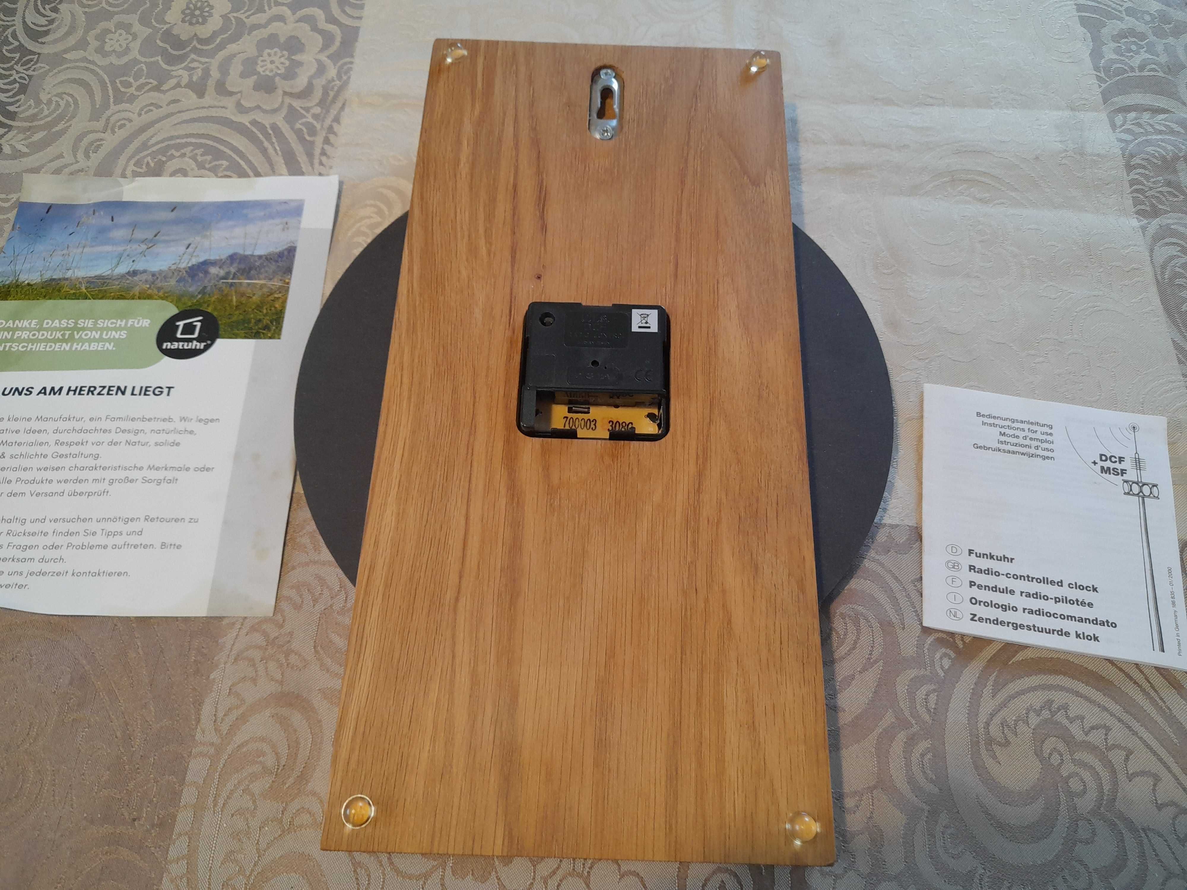 Zegar ścienny Natuhr Slate - Watzmann