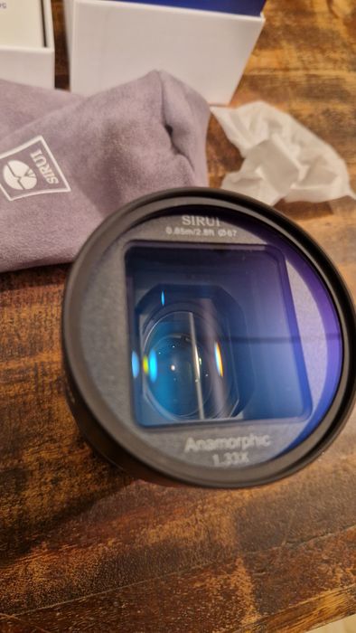 Obiektyw Sirui anamorphic 50 mm (M43, mft]