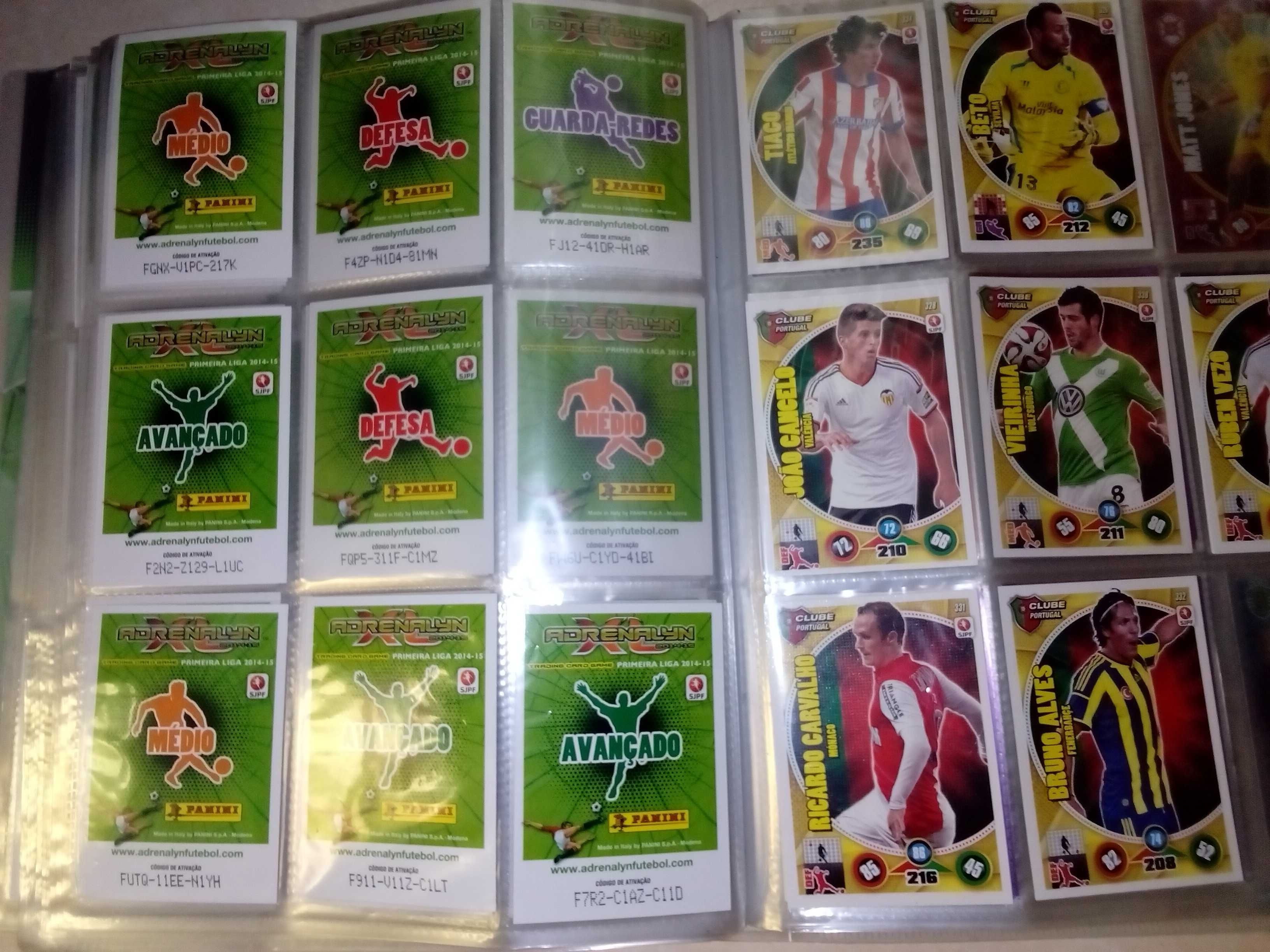 caderneta de futebol adrenalyn 2014-15