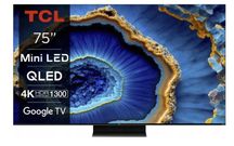 Telewizory QLED TCL 75QM8B: Mini LED 144 Hz, Google TV, Game Master