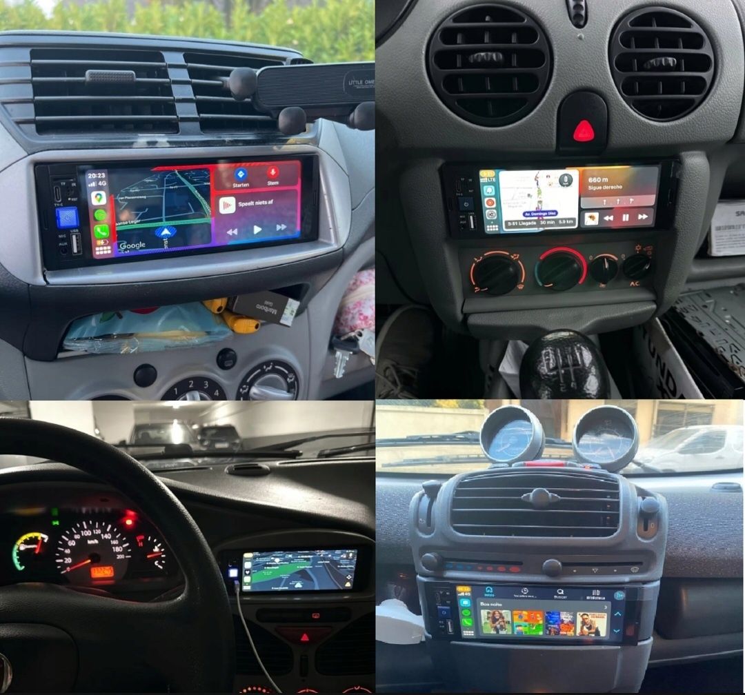 Radio 1 din Android Auto CarPlay ford Galaxy bezprzewodowe + 2 piloty