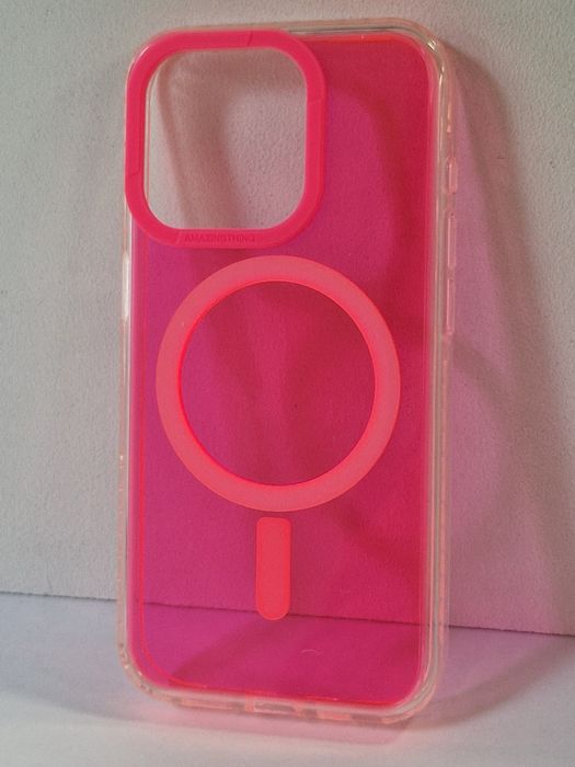 Amazing Thing Etui Titan Pro Neon Mag Wallet Case 10FT Iphone 15 Pro