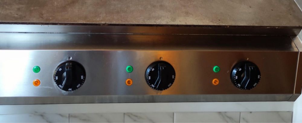 Płyta grillowa Amitek gładka