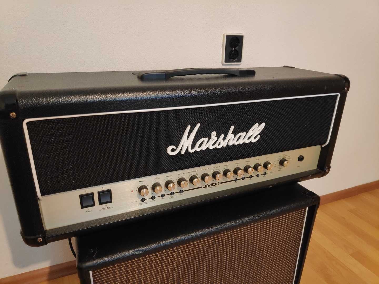 Marshall Head JMD1 50 W plus kolumna Noisy Box Vintage 30