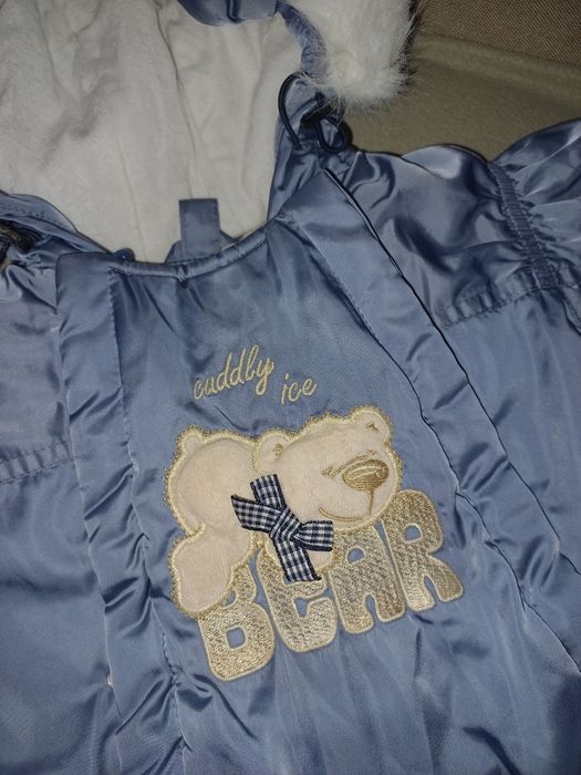 Комбінезон конверт дитячий зимовий шапочка в подарунок