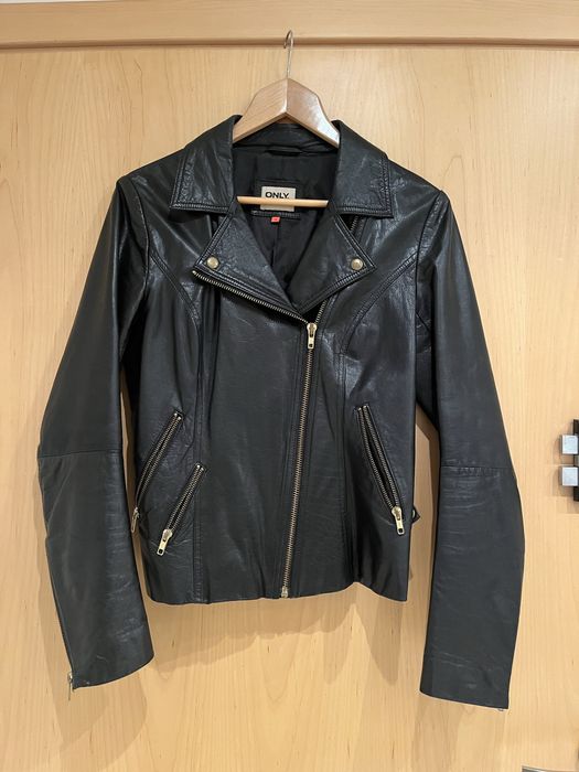 Skórzana kurtka rozmiar s