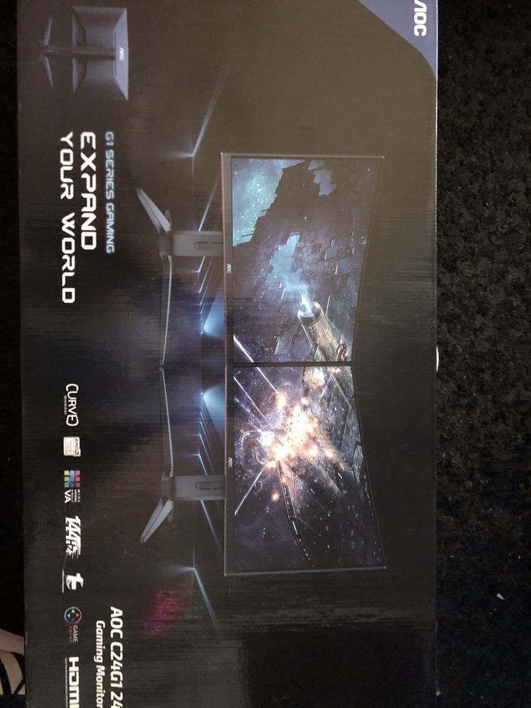 Vendo aoc 144HZ curvo