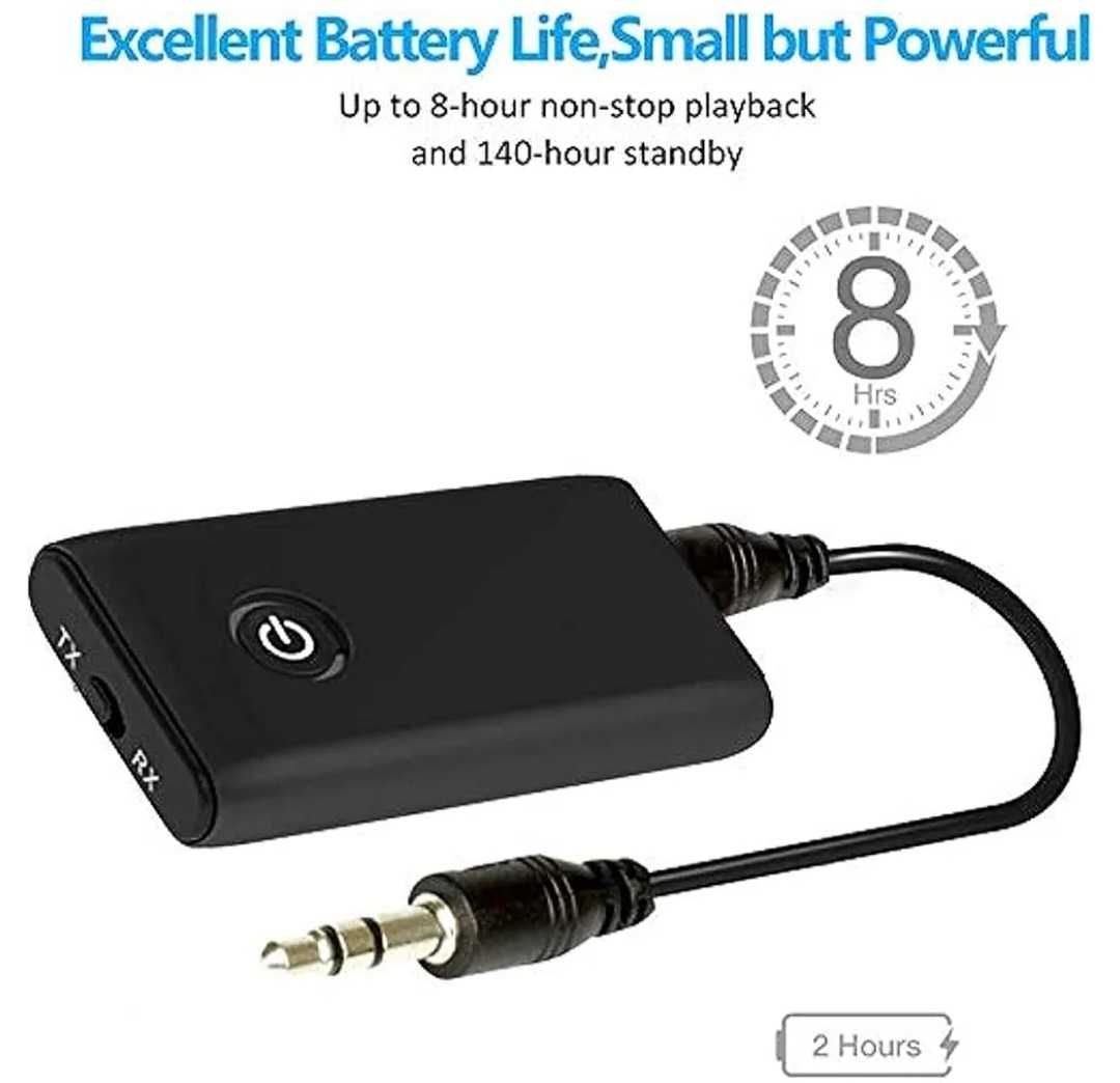 Bezprzewodowy adapter audio Bluetooth 3,5 mm 2w1 TX RX 10metrów B10S