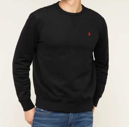 Sweter Ralph Lauren, klasyczny krój czarny M