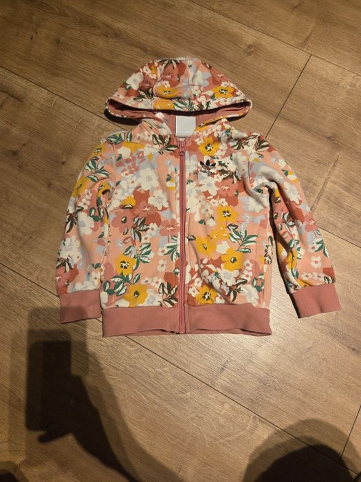 Bluza adidas w kwiaty, 104