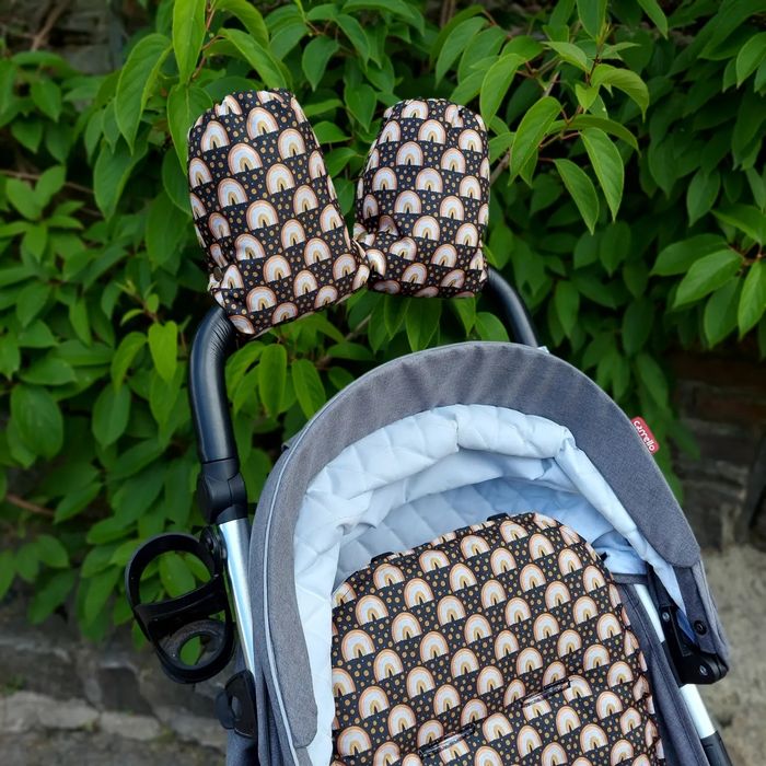 Муфти , муфты , рукавиці на коляску , матрасик в коляску , вкладиш