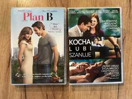 2 x DVD "Plan B" i "Kocha, lubi, szanuje" - komedie romantyczne