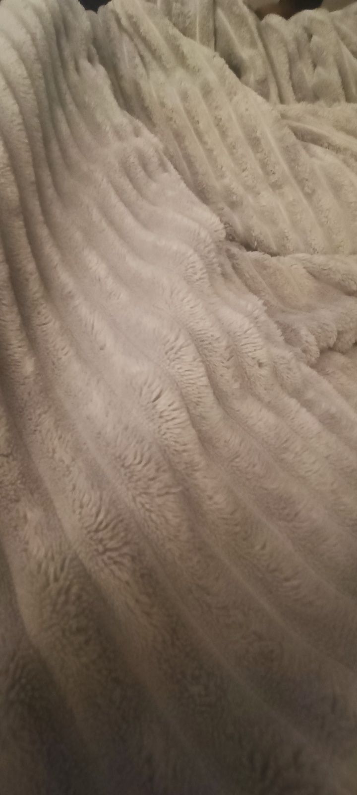 Koc bed & you mikrofibra na kanapę sofę szary polar
