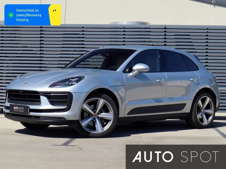 Porsche Macan Pneumatyka, Akt. zawieszenie, Kamery 360, BOSE, PL, 1 Wł, ASO, VAT 23%