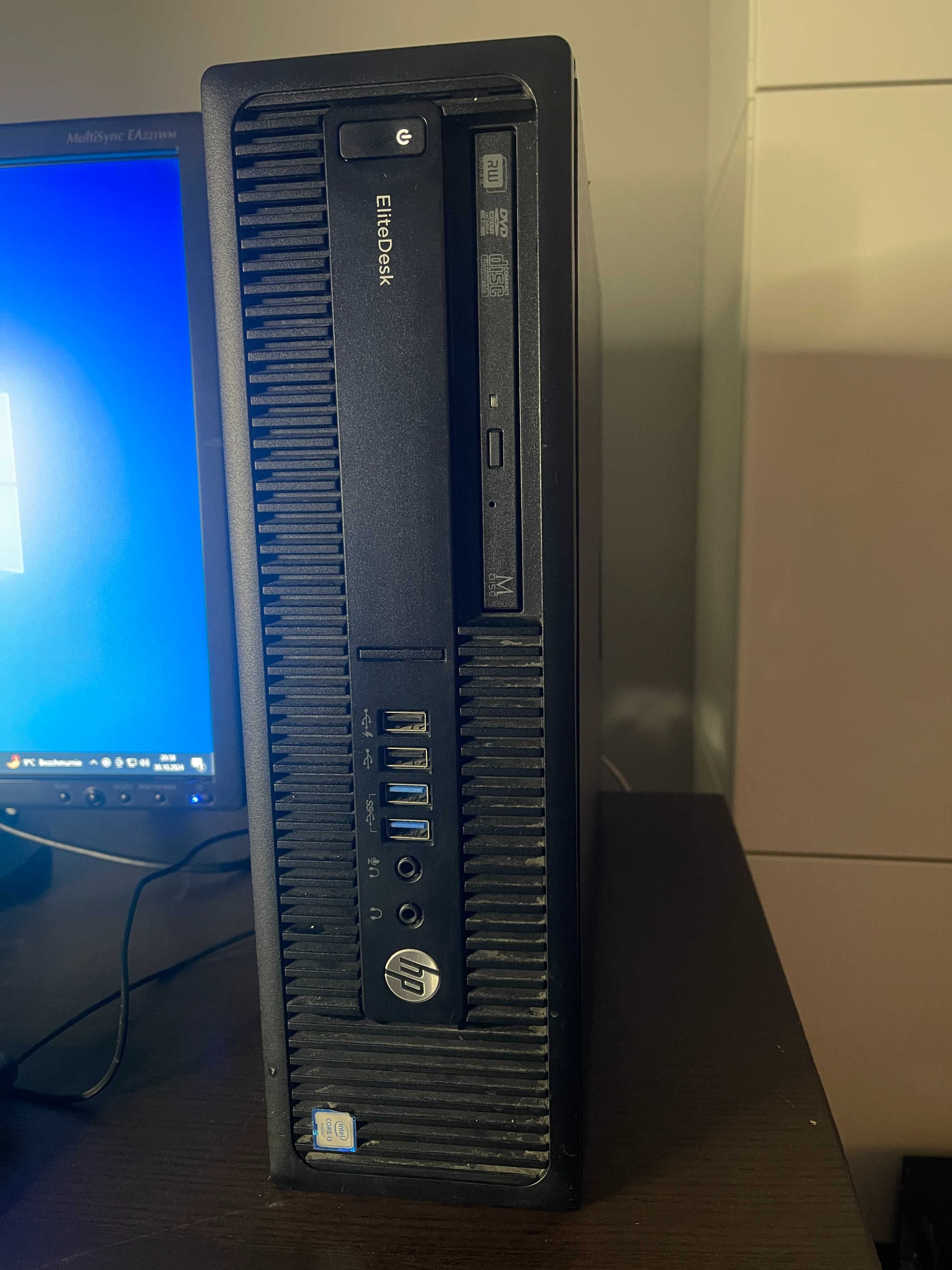 Zestaw komputerowy HP/LCD 22'.i3 6100 4x3.1/ m.2/ Radeon R7 2gb/ Dowóz