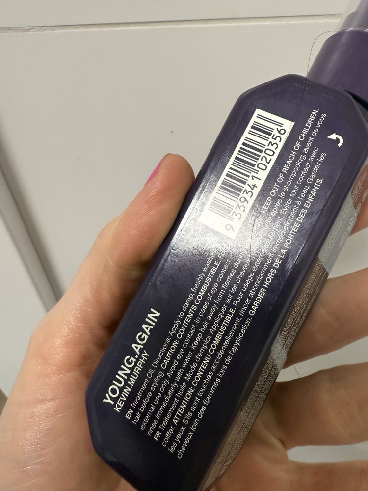 Kevin  murphy young again olejek do wlosow