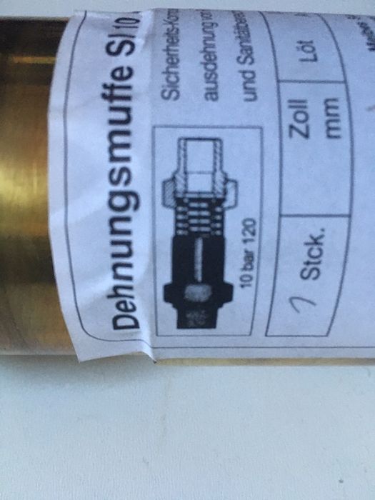 Kompensator mieszkowy SI 10 Meibes