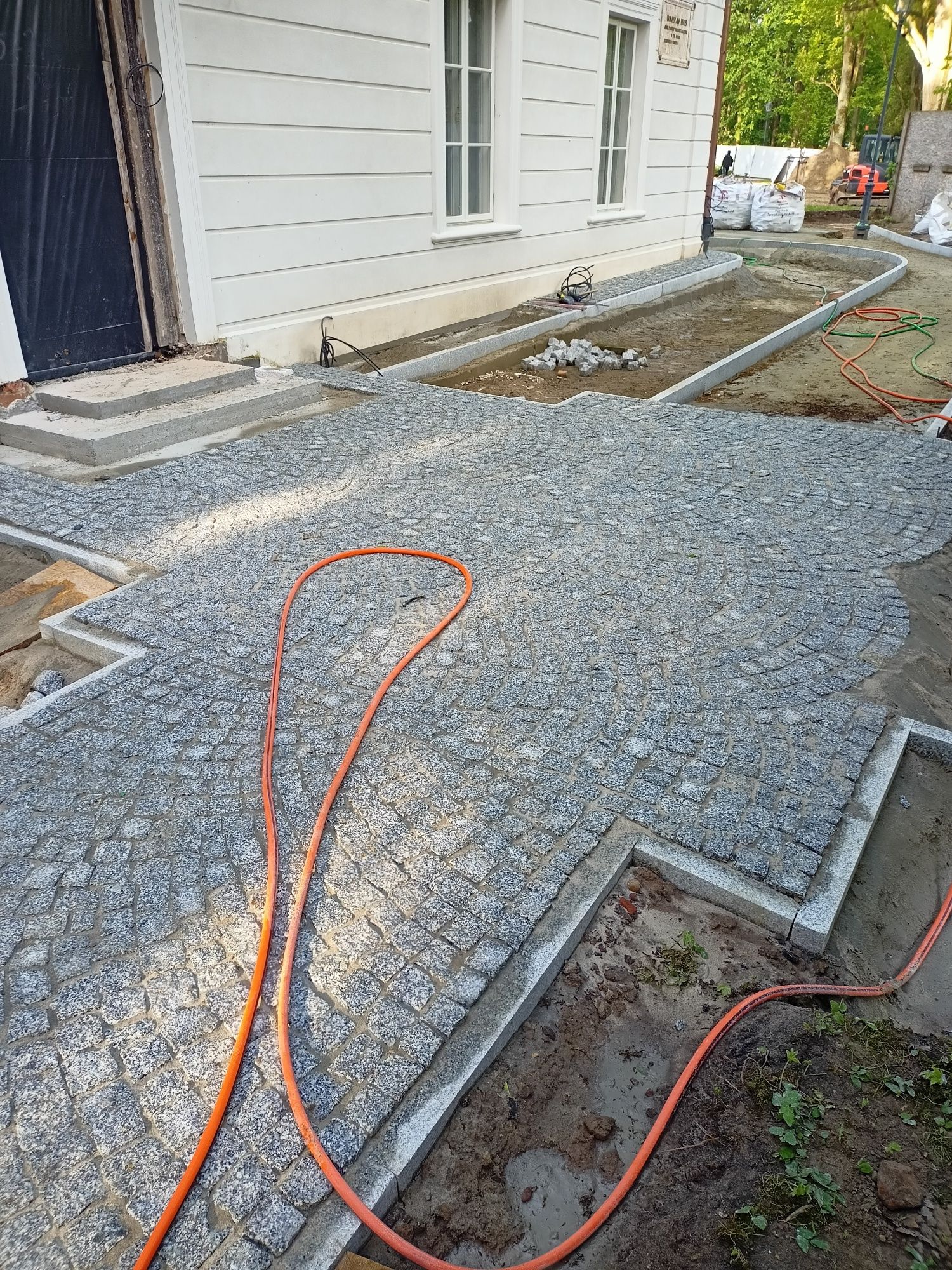 Układanie kostki granitowej,betonowej