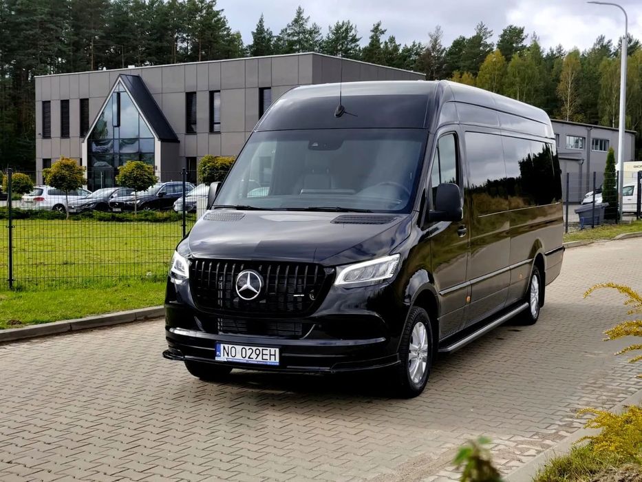 Mercedes-Benz Sprinter 9 osobowy, VIP. Nowy. TV. Łożko.