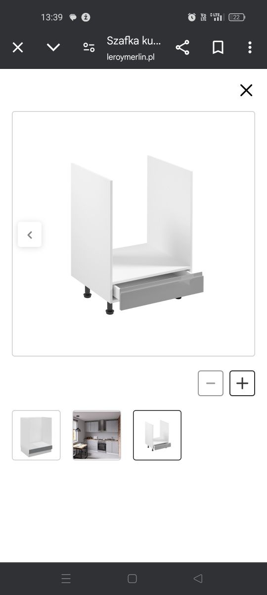 Nowa szafka pod piekarnik Aspen