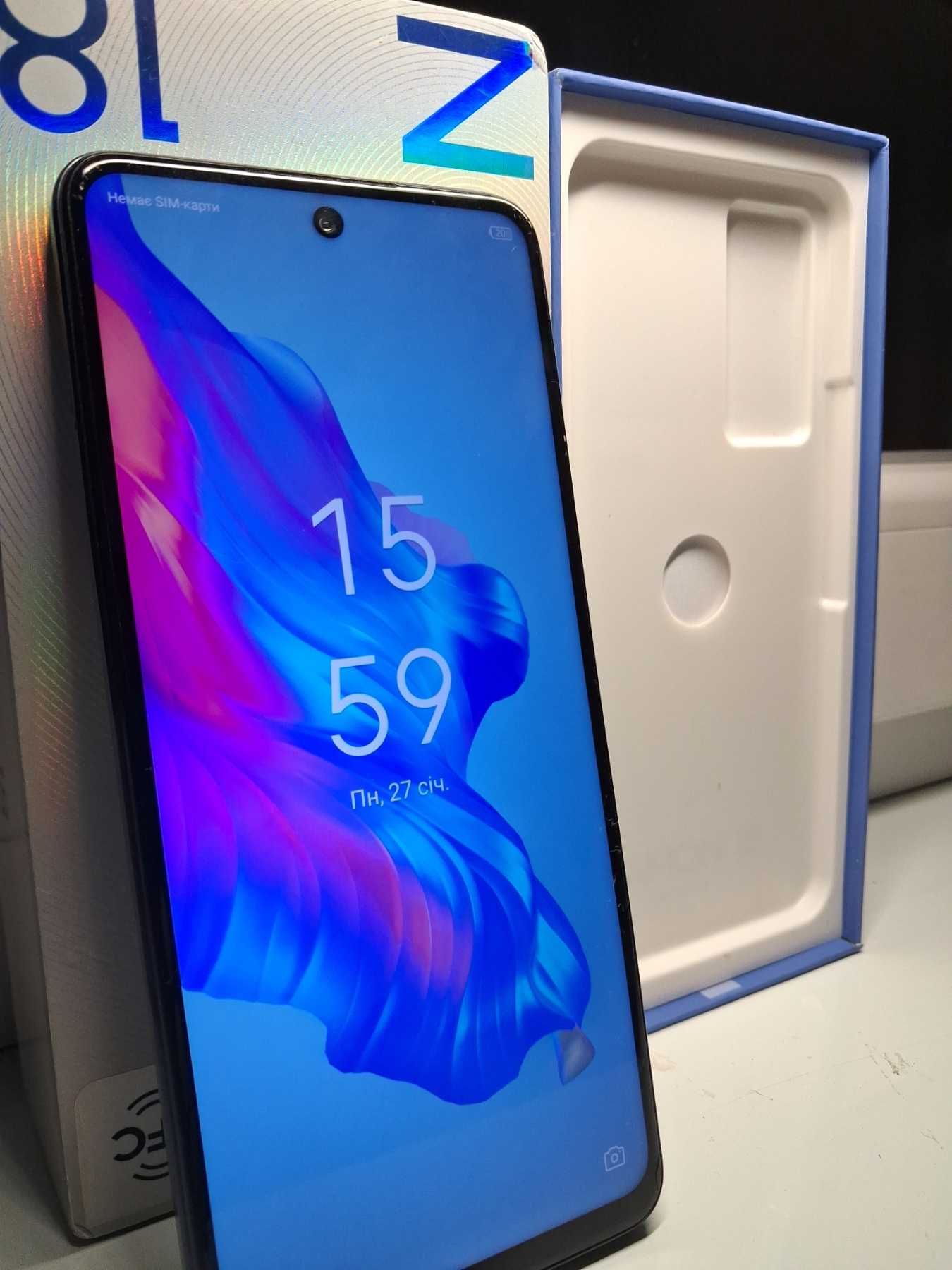 Tecno camon 18 6/128gb  в очень хорошем состоянии