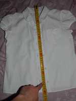 Детская школьная рубашка шведка короткий рукав 100% коттон 1-3 класс