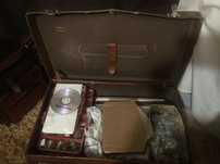 Mala de viagem em Couro vintage