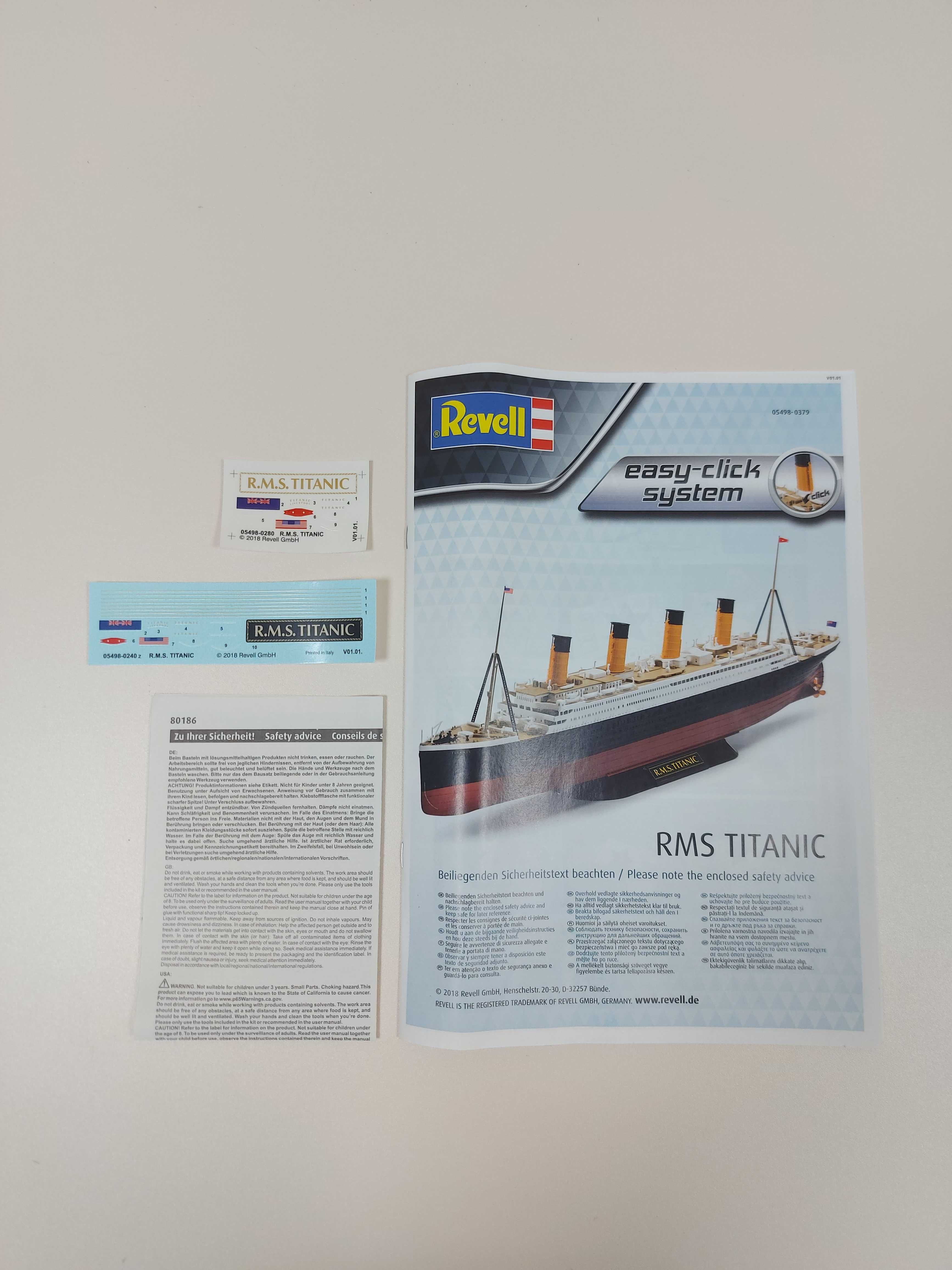 Revel 05498 Transatlantyk RMS TITANIC  F/1