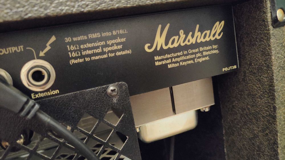 Ламповий Marshall jtm30 England, рідкісний комбік EL34, футсвіч, чохол