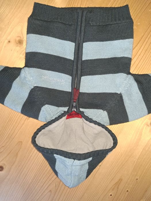 Cieple spodnie i bluza chlopieca  80