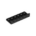 LEGO 64570 Płytka, łamana odwrócona 2 x 6 - 1 x 6 Czarna