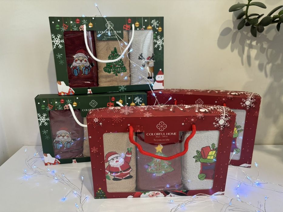 Подарунковий набір рушників Новий рік