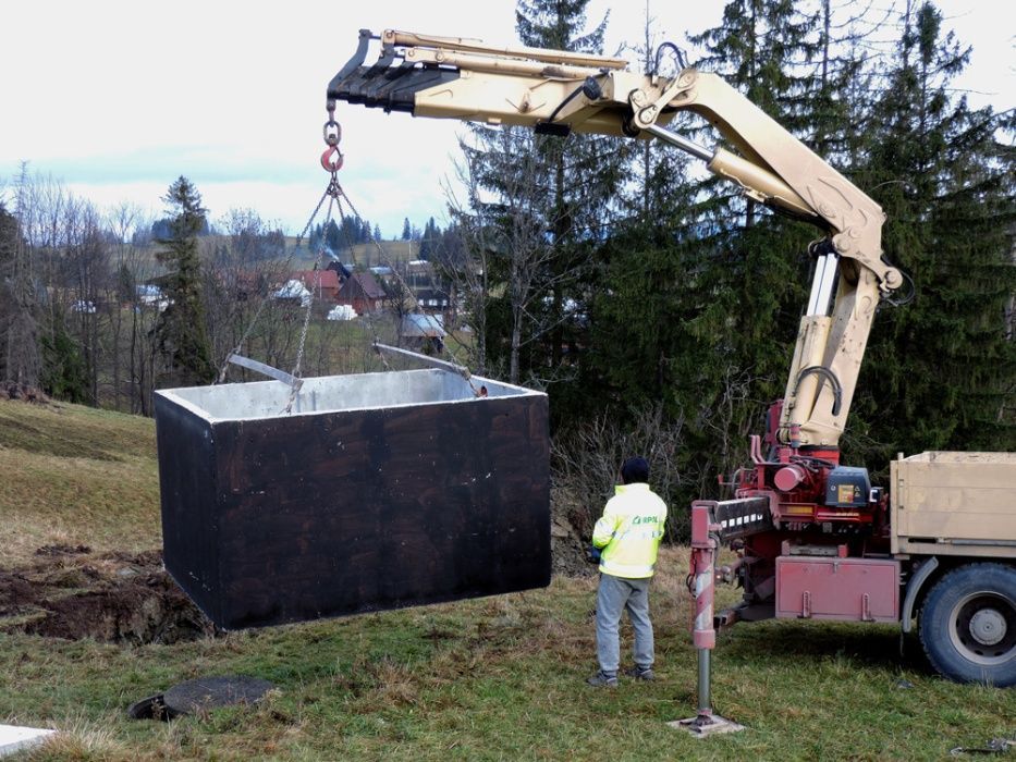 10m3 zbiornik BETONOWY NA deszczówkę SZAMBO Gnojowicę WIELUŃ szamba