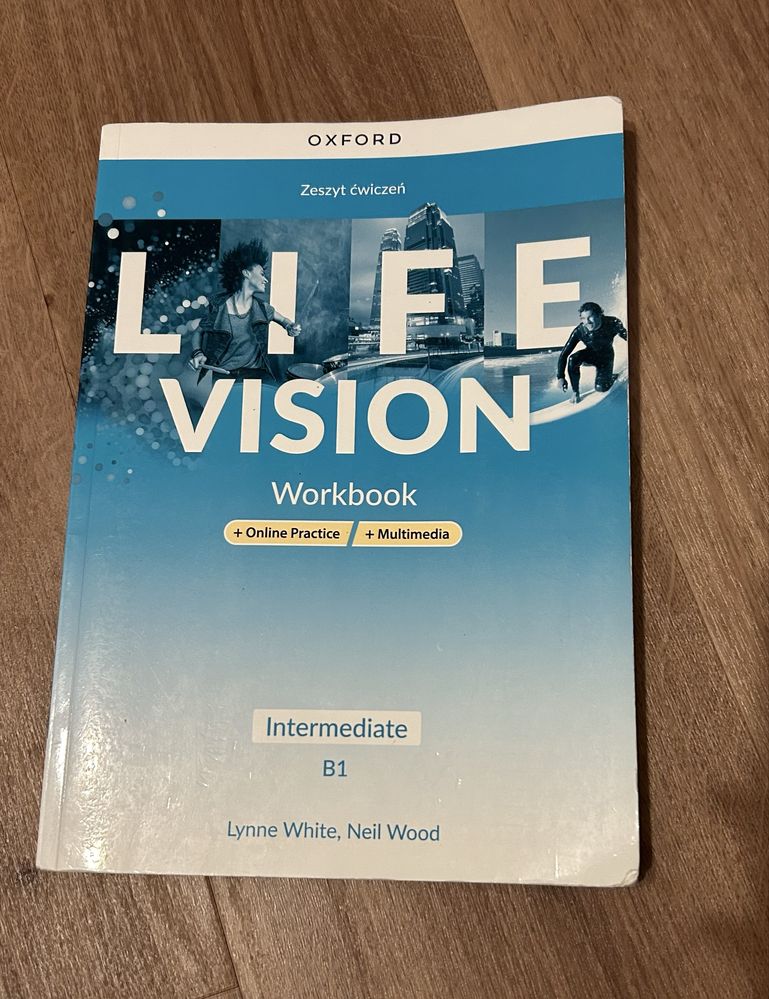 podręcznik oraz ćwiczenia z języka angielskiego life vision B1