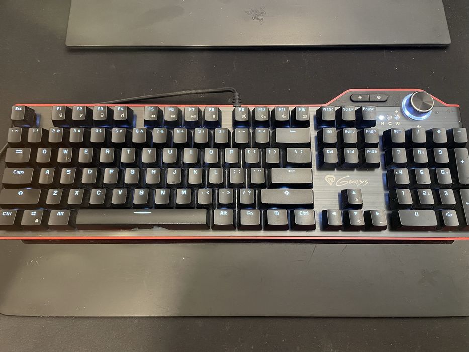 Klawiatura mechaniczna Genesis RX85 Biała