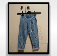 Spodnie jeansowe r.104 Disney