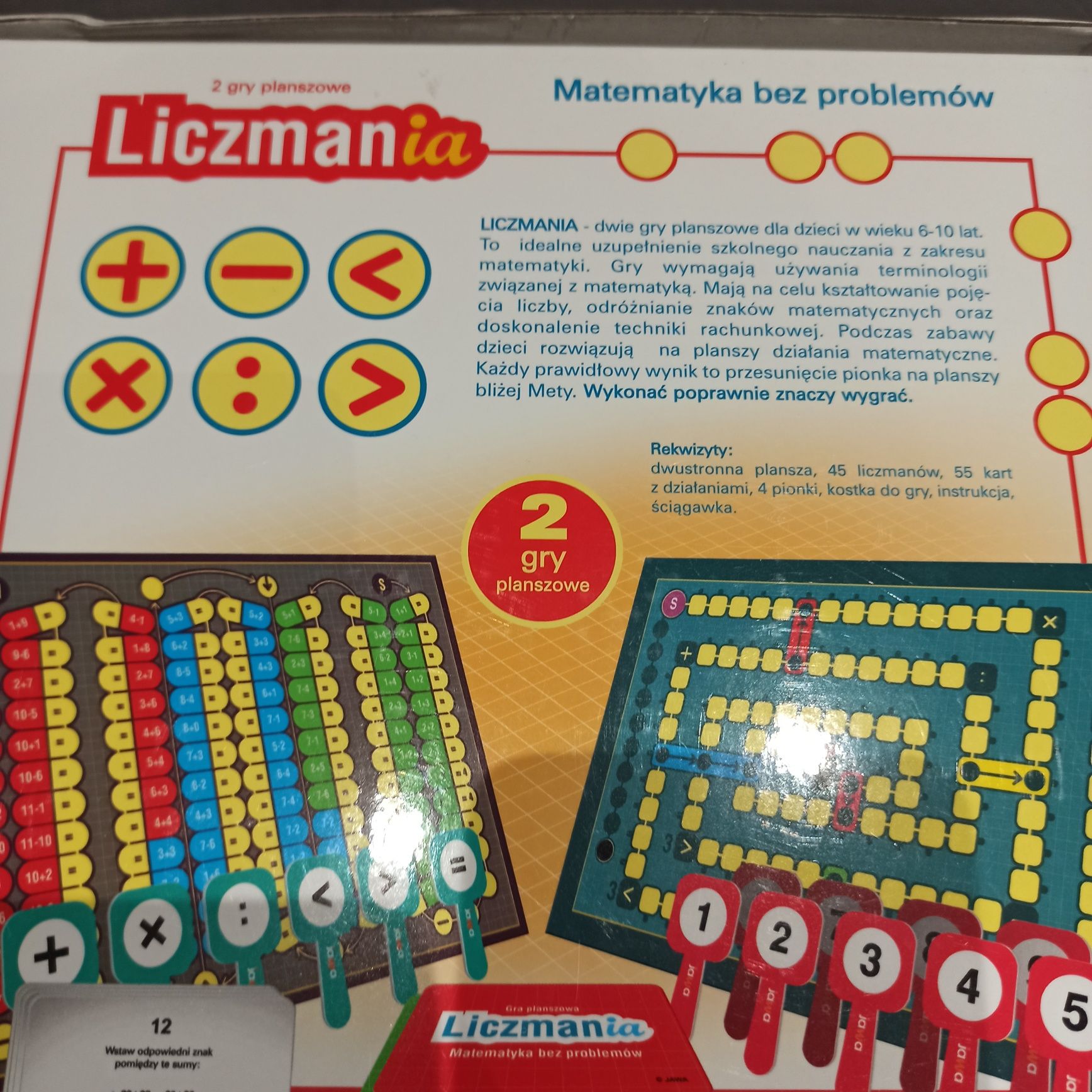 Gra edukacyjna LICZMANIA matematyka bez problemów