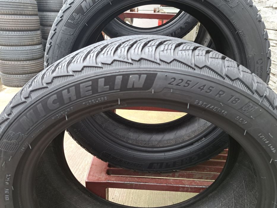4 Opony zimowe Michelin 225/45 R18 255/40 R18 Montaż Gratis!