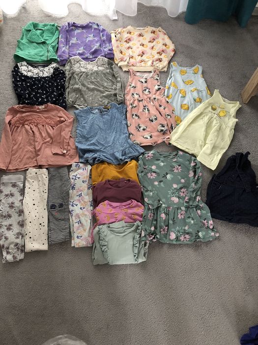 Paka ubrań dla dziewczynki 122