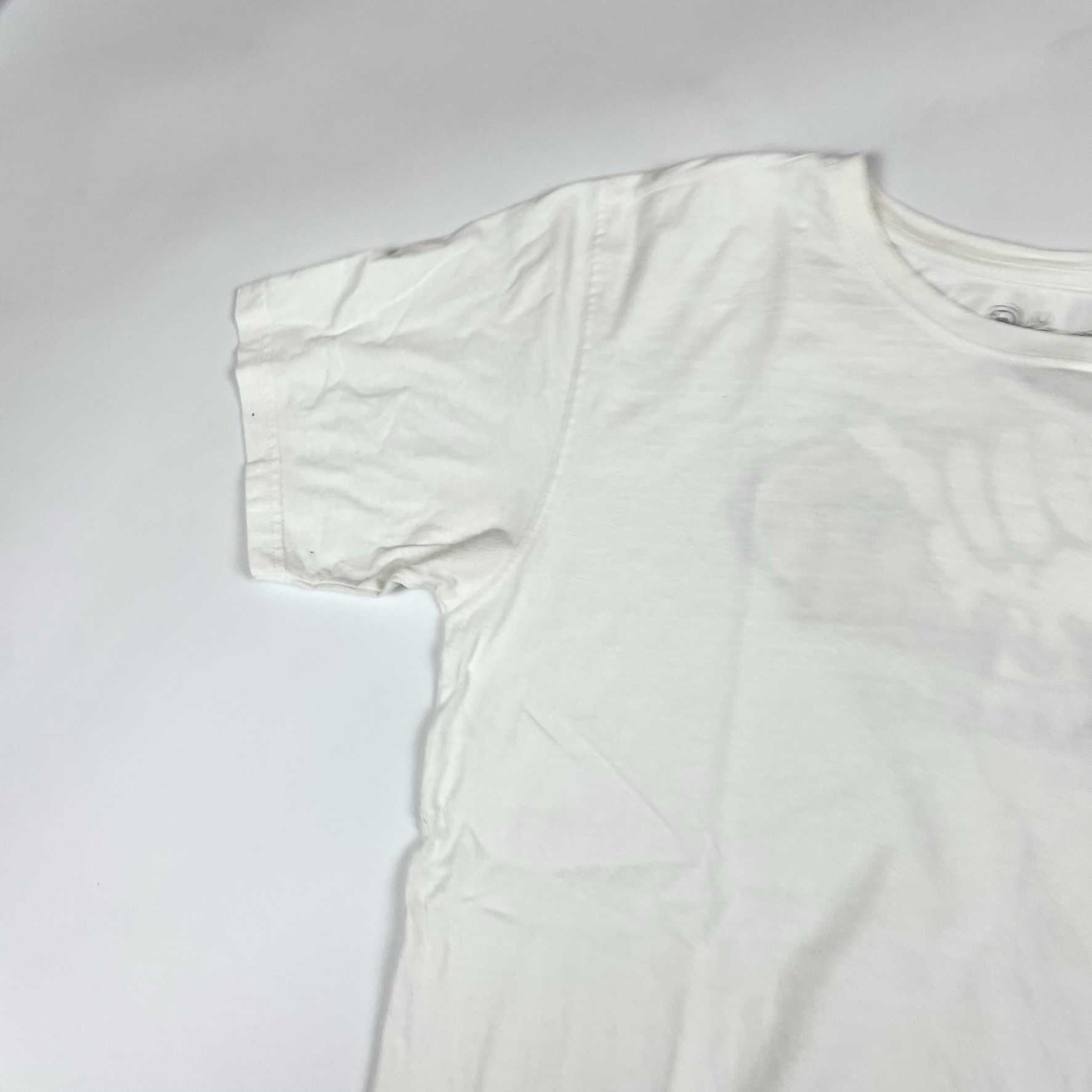 Vintage "surf riders" white T-shirt koszulka z dużym retro nadrukiem