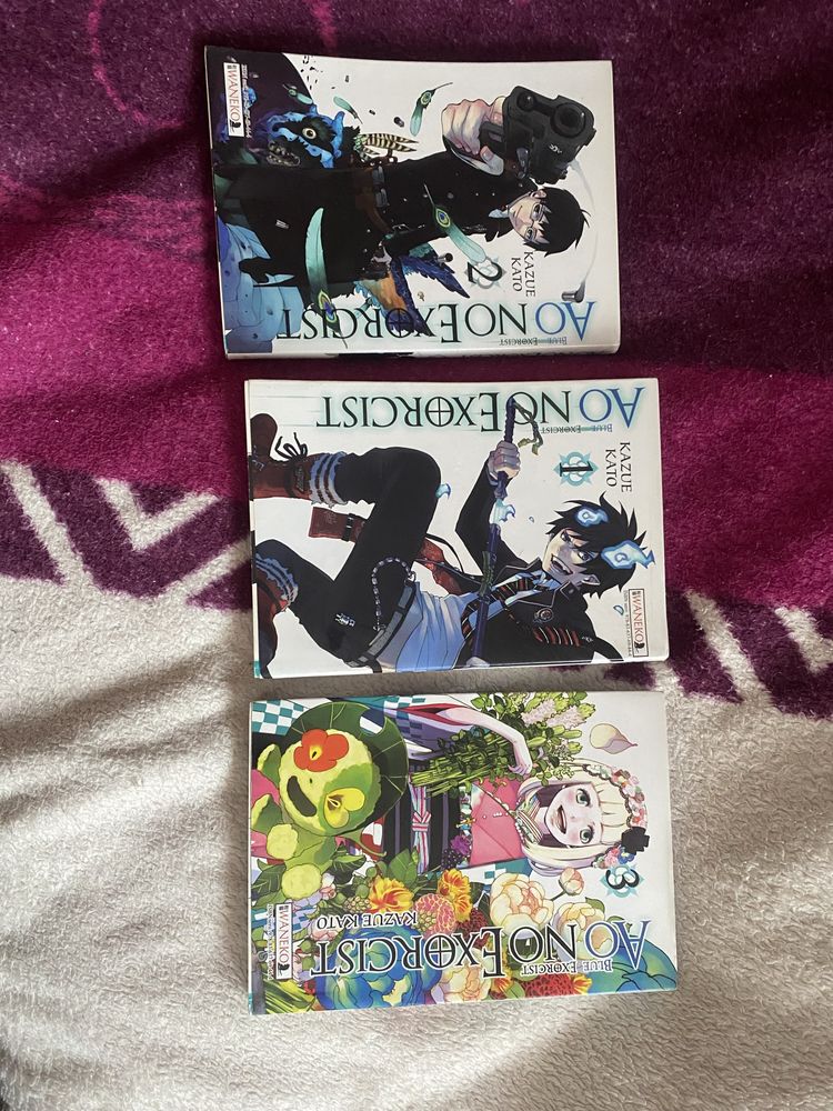 Ao no exorcist tomy 1-3