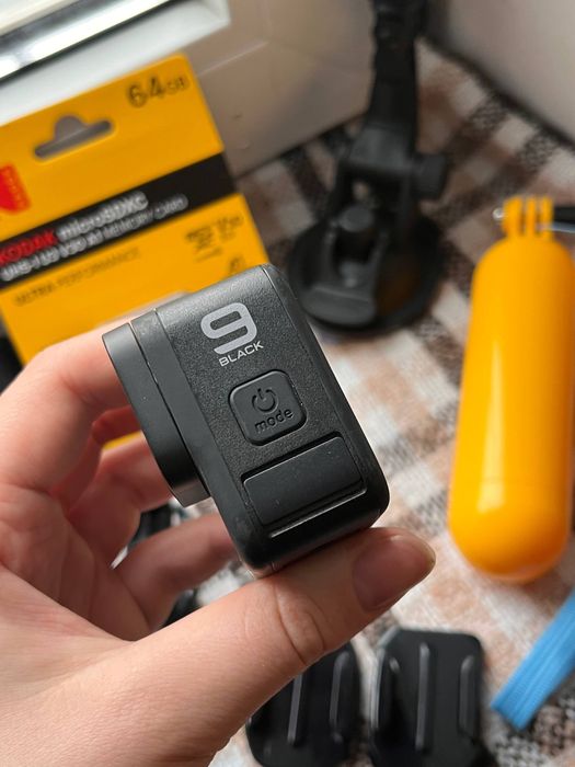 GoPro 9 Black + класний комплект (гопро, гоупро)