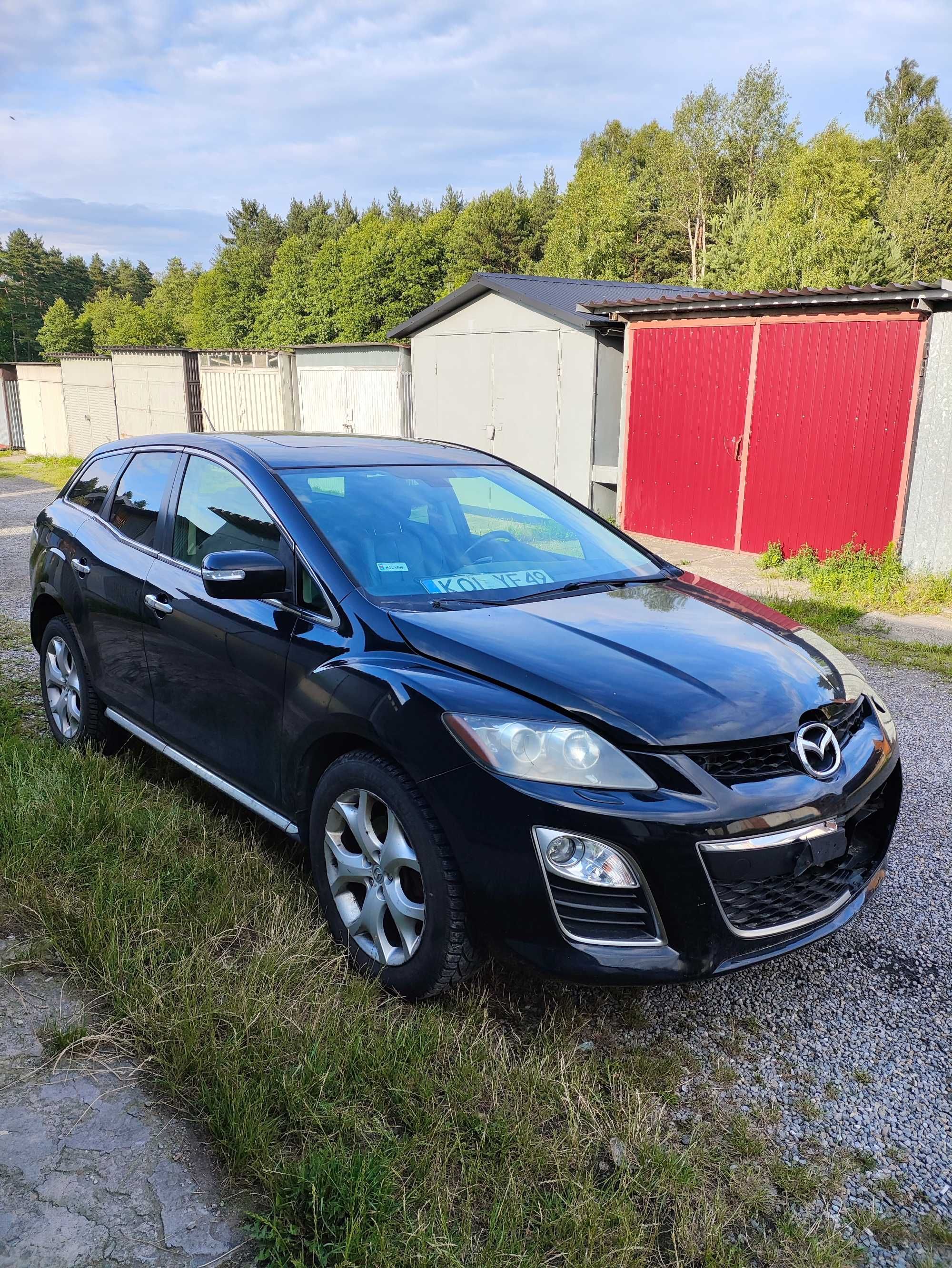Mazda CX7 uszkodzona