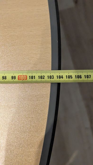 Stół okrągły 104cm, nie rozkładany