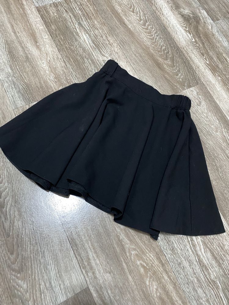 Elegancka czarna spódniczka spódnica wizytowa dziewczęca